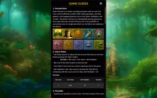 Aztec Princess – Game rules