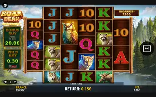 Roar Of The Bear Megaways – Winning spin