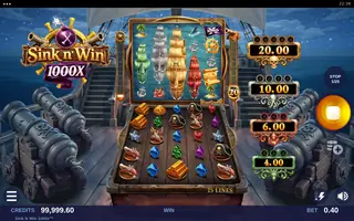 Sink n’ Win 1000x – Base game