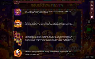 Muertos Fiesta – Game rules