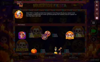 Muertos Fiesta – Game rules