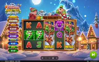 Christmas Gold Heist – Feature in play