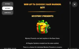 Christmas Gold Heist – Game rules
