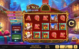 St. Nick’s Pop and Win – Base game