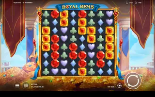 Royal Gems – Feature in play