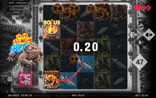 Bullfrogzilla – Winning spin