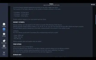 Legacy of the Sages Bonus Buy – Game rules