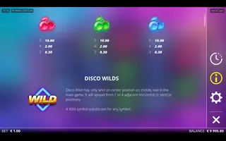 Hot 4 Cash – Paytable