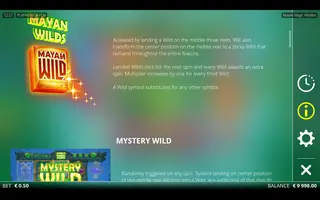 Mayan Magic Wildfire – Game rules