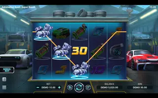Adrenaline Rush Super Boost – Winning spin