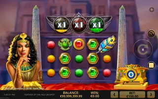 Feather Of The Nile Jackpot – Base game