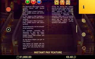 Lucky Mariachi – Game rules