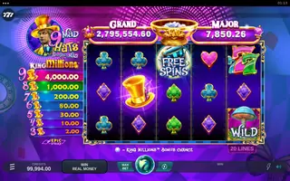 9 Mad Hats King Millions – Base game