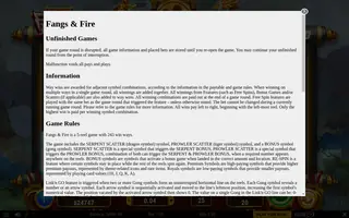 Fangs & Fire – Game rules