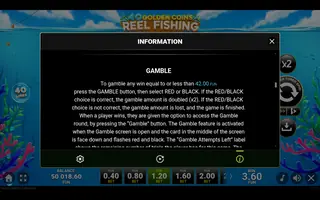 40 Golden Coins: Reel Fishing – Game rules