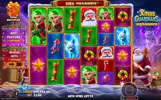 Xmas Guardians Megaways – Base game