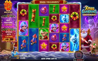 Xmas Guardians Megaways – Winning spin
