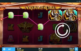 Arena Of Rome – Winning spin