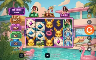 Hot Chicks Party – Winning spin