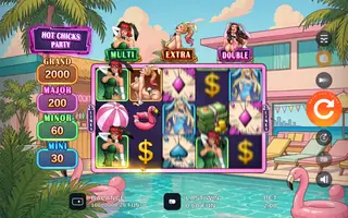 Hot Chicks Party – Winning spin