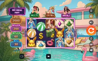 Hot Chicks Party – Winning spin