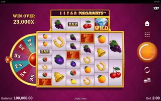 Joyful Joker MEGAWAYS – Base game
