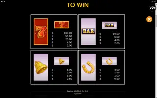 Joyful Joker MEGAWAYS – Paytable