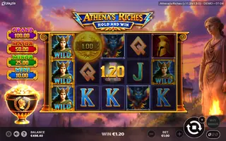 Athena’s Riches – Winning spin