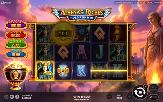 Athena’s Riches – Winning spin