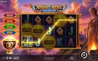 Athena’s Riches – Winning spin