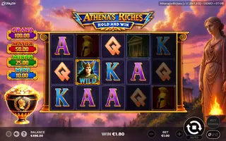 Athena’s Riches – Winning spin