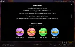 Athena’s Riches – Game rules