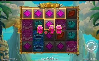 Tiki Tumble – Winning spin