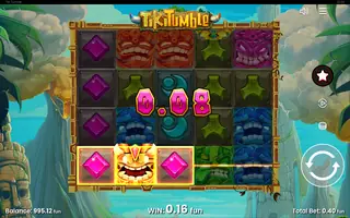 Tiki Tumble – Winning spin