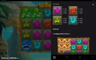 Tiki Tumble – Paytable