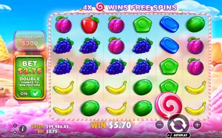 Sweet Bonanza – Winning spin