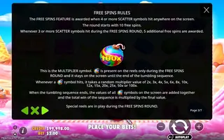 Sweet Bonanza – Game rules