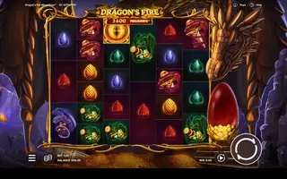 Dragons Fire Megaways – Base game