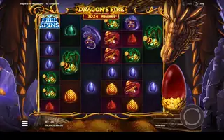 Dragons Fire Megaways – Feature in play