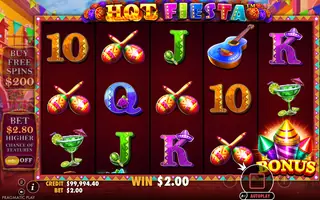 Hot Fiesta – Winning spin