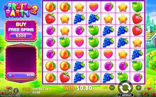 Fruit Party 2 – Winning spin