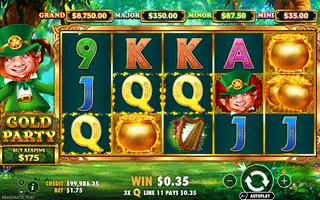 Gold Party – Winning spin