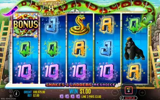 Snakes and Ladders Megadice – Winning spin