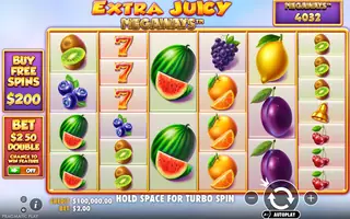 Extra Juicy Megaways – Base game