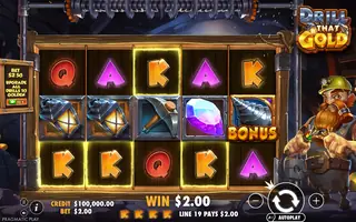 Drill That Gold – Winning spin