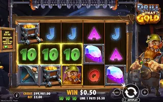 Drill That Gold – Winning spin