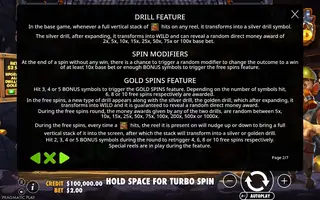 Drill That Gold – Game rules