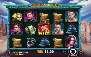 The Great Stick-Up – Winning spin