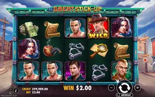 The Great Stick-Up – Winning spin