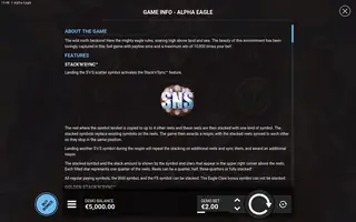 Alpha Eagle – Game rules
